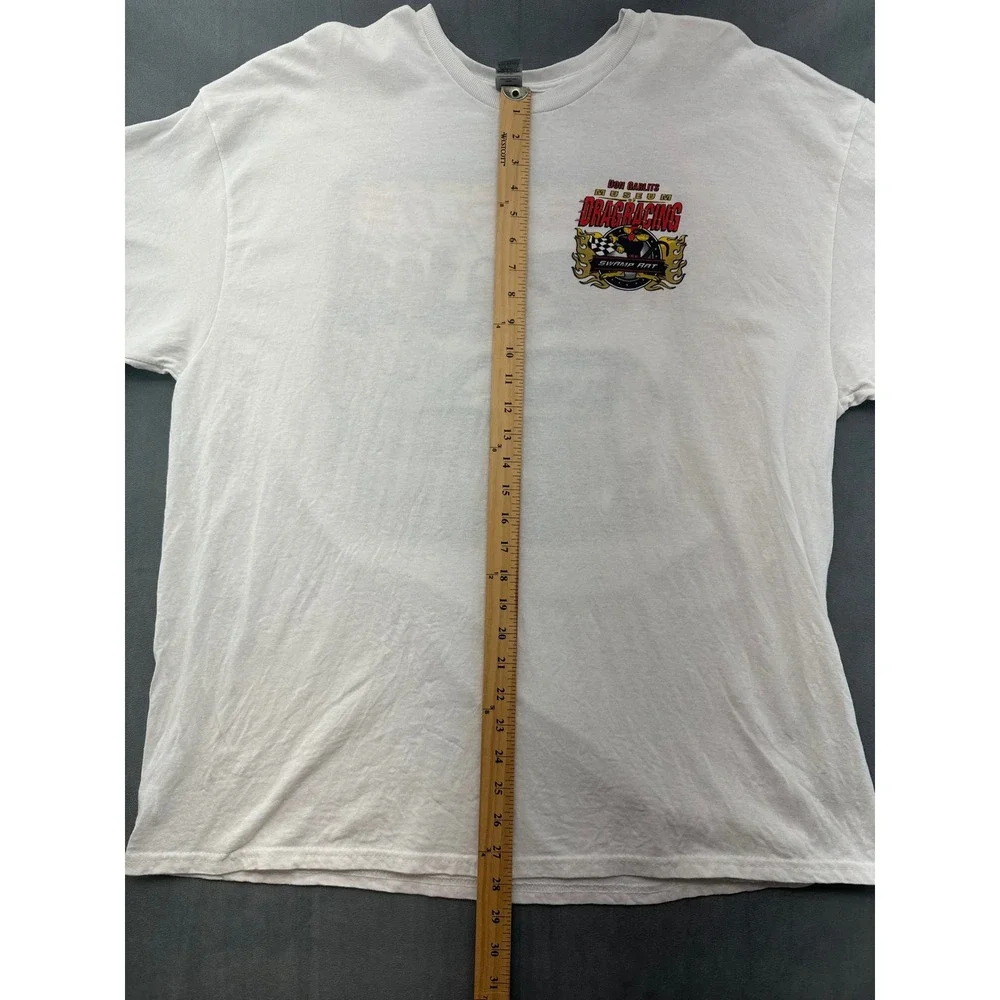 Gildan Big Daddy Don Garlits Museum Drag Racing White TShirt Mens 2XL - Picture 8 of 9